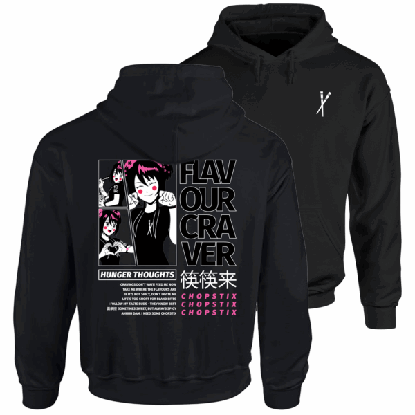 Flavour Craver Back Print Hoodie