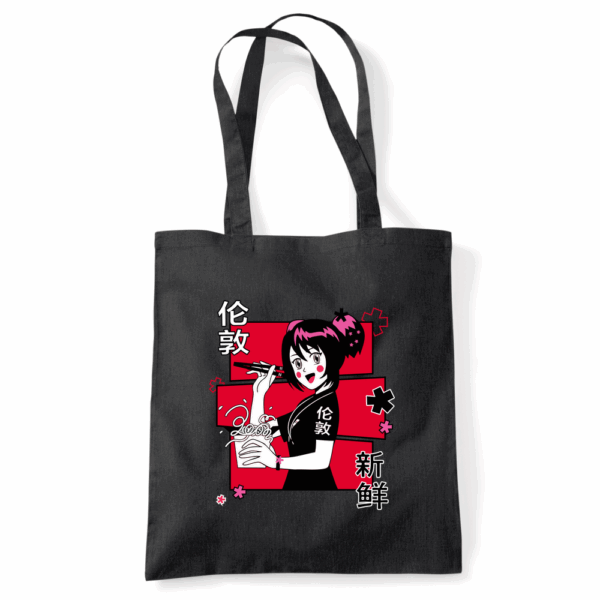 Anime Girl Tote Bag