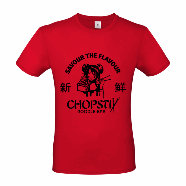 Savour The Flavour T-Shirt - Red