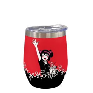 Anime Girl Metal Tumbler